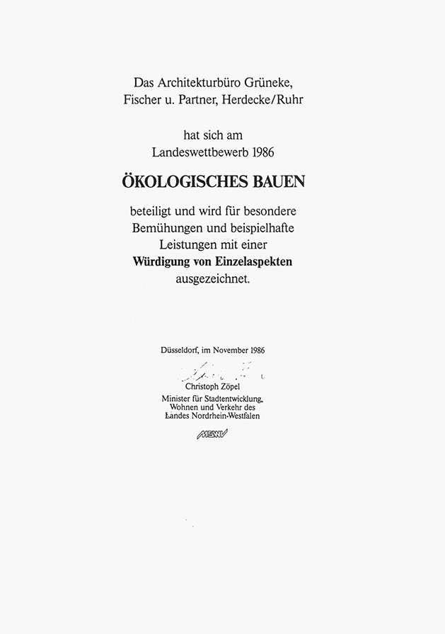 Ökologisches Bauen